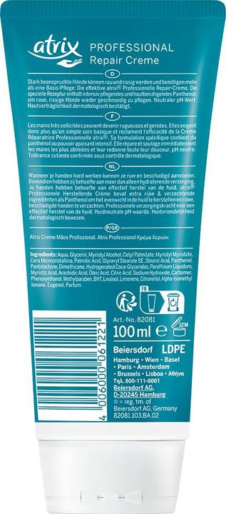Produktbild Atrix Professionelle Repair-Creme Tb 100 ml (100 ml)