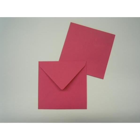 Blanke, Briefumschlag, Briefumschläge 125x140mm 100g/qm gummiert VE=100 Stück fuchsia (100 x)