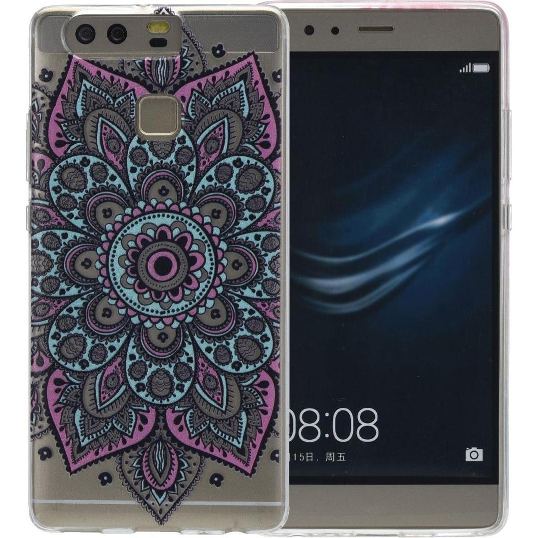 Thumbnail - König Design Huawei Honor V8 Hülle Case Handy Cover Schutz Tasche Schutzhülle Henna Etui Bunt (Honor V8), Smartphone Hül...