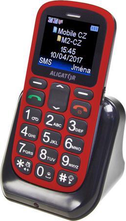 Image du produit Aligator A321 Senior Red Senior phone (2G)