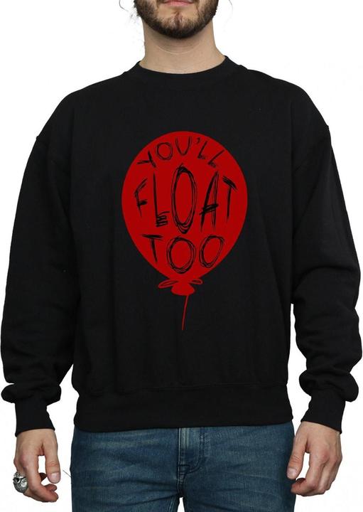 Immagine prodotto Universal Textiles Pennywise You'll Float Too Felpa Uomo (XXL)