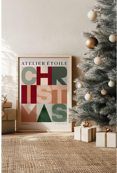 Actual product image Wallxpert Weihnachtsbild Christmas