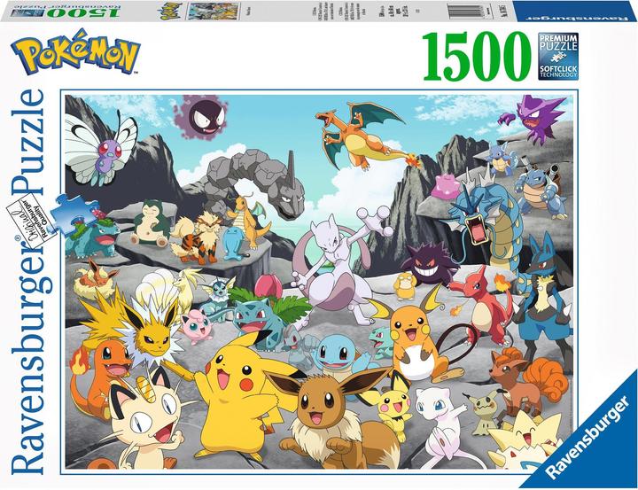 Produktbild Ravensburger Pokémon Classics (1500 Teile)