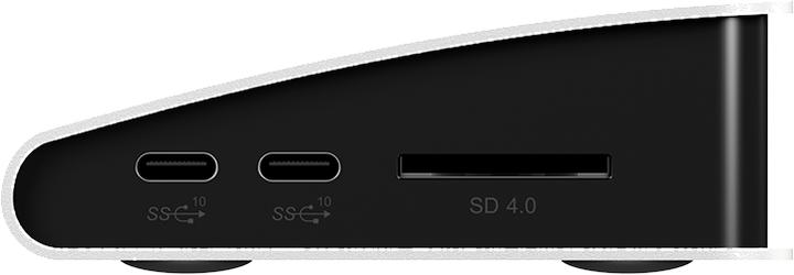 Image du produit Icy Box IB-DK2801-TB3 - Thunderbolt 3 Triple Dock 85W PD (USB-A, Thunderbolt, USB-C, 15 ports)