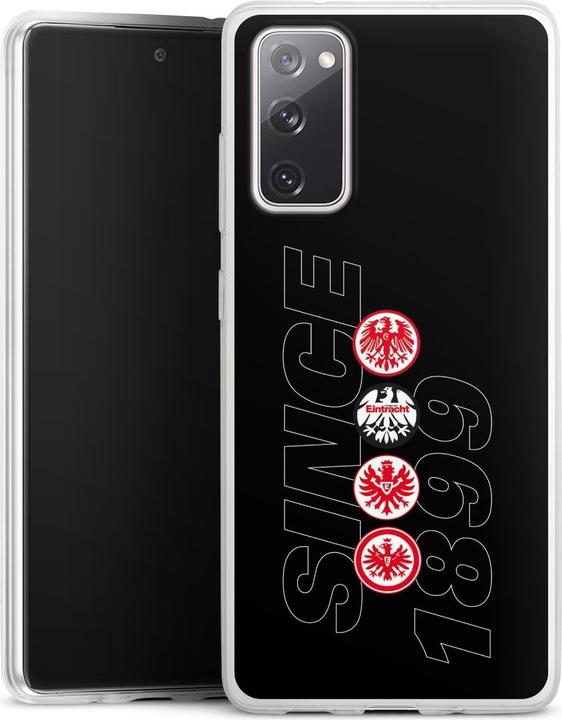 Produktbild DeinDesign Slim Case für Samsung Galaxy S20 FE 5G Silikon Hülle Ultra Dünn Handyhülle Adler Eintracht (Samsung Galaxy S20 FE 5G)