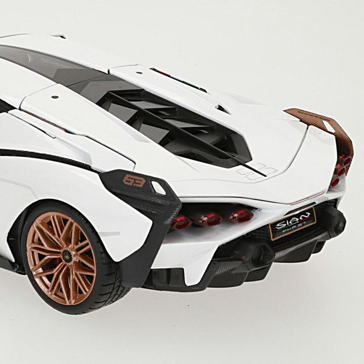 Image du produit Bburago Lamborghini Sian FKP 37 1/18 blanc/noir