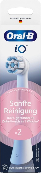 Produktbild Oral-B iO Sanfte Reinigung, Original Aufsteckbürsten (2 x)