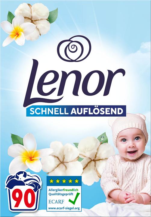 Lenor Sensitiv (90 Wascycli, Poeder)