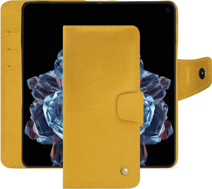Actual product image Noreve Horizontal leather flap shell (OnePlus Open)