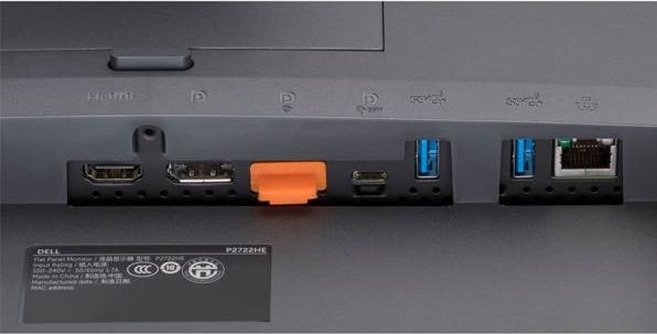 Actual product image Dell P2722HE (1920 x 1080 pixels, 27")