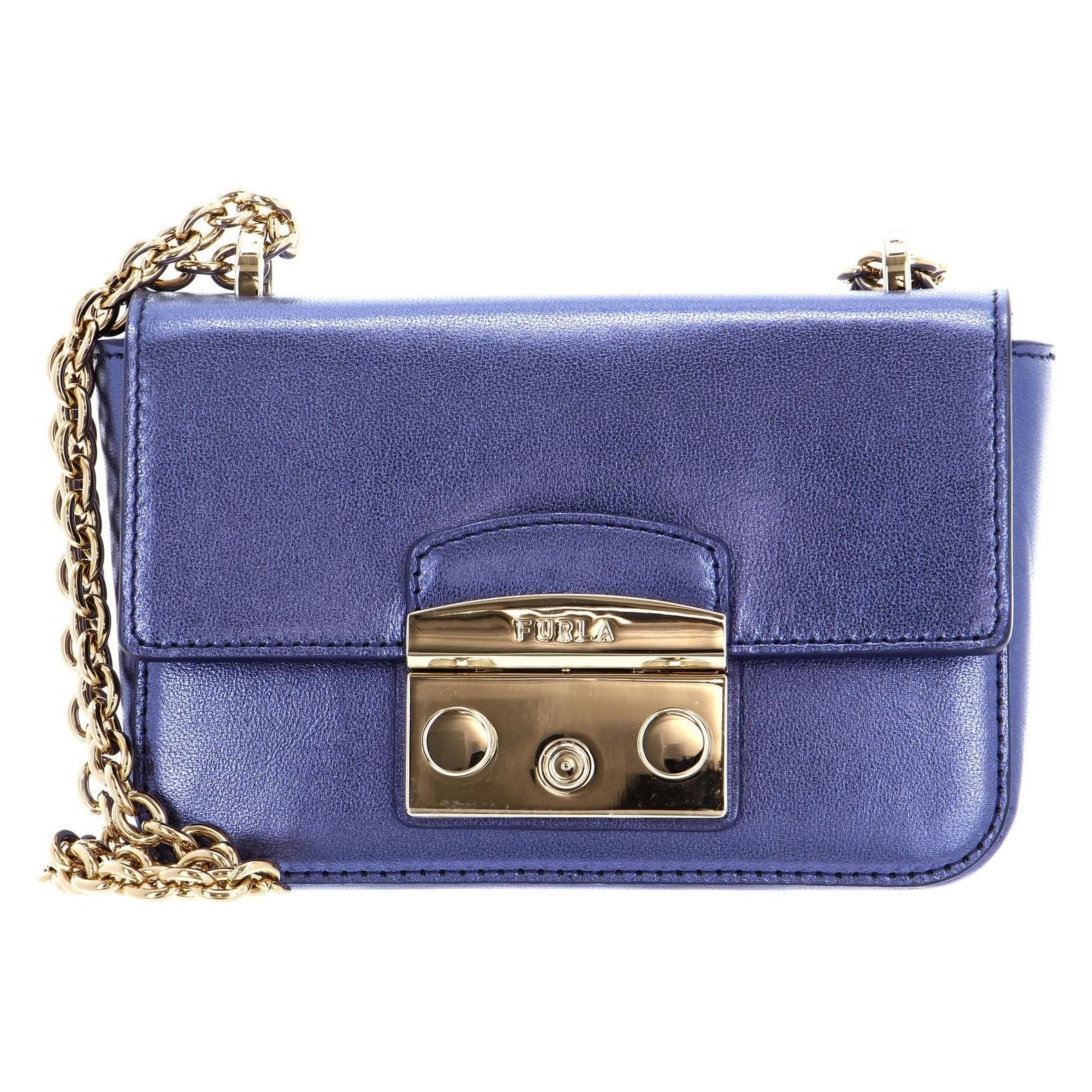Furla, Damen, Handtasche, Metropolis Mini Crossbody, Violett