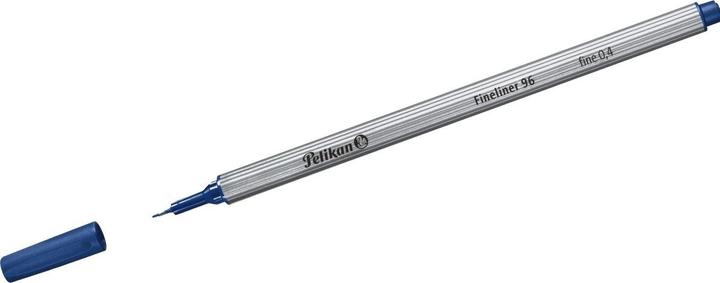 Produktbild Pelikan 943167 Fineliner Fein (Blau, Silber, 10x)