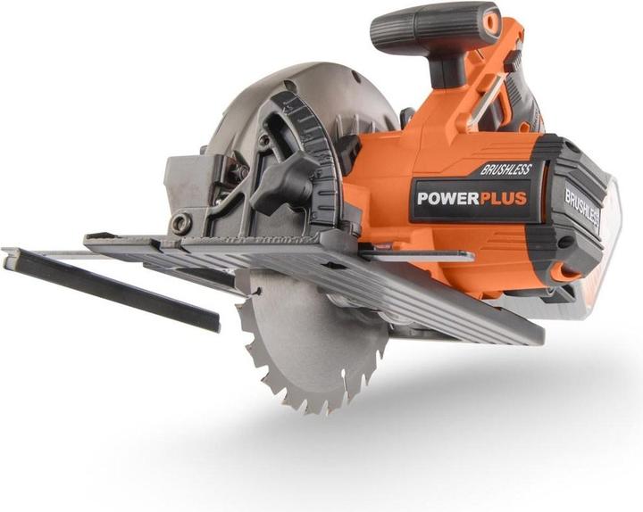 Immagine prodotto Powerplus Sega circolare manuale Dual Power 20V Ø 165mm - batteria e caricatore esclusi - 1 Acc.