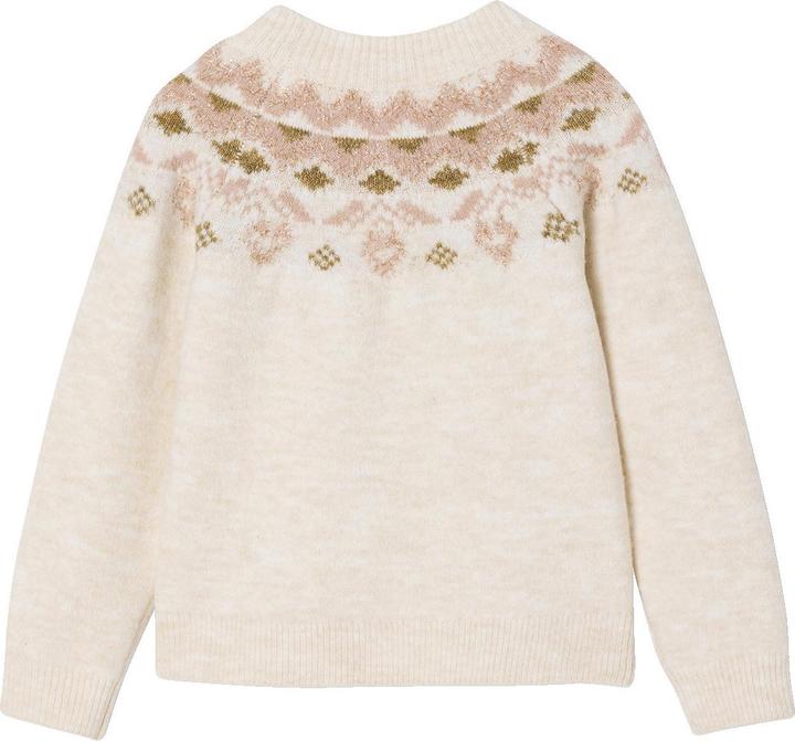 Produktbild Vertbaudet Mädchen-Pullover mit Jacquard und Glitzerdetails (86)