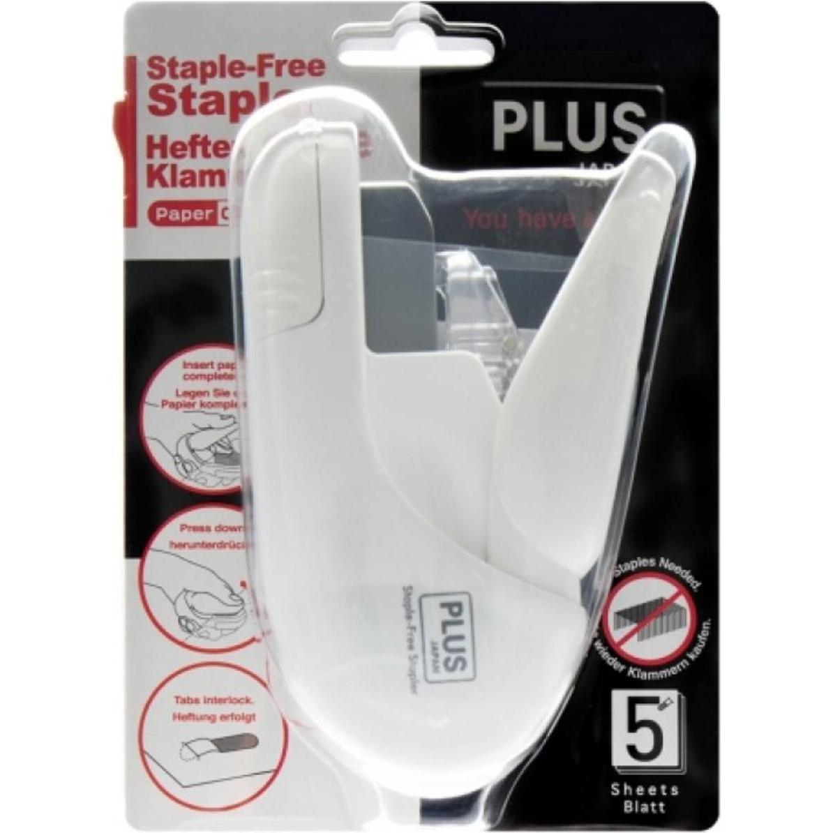 Thumbnail - Plus Japan, Heftgerät, Heftapparat (5 Blätter)