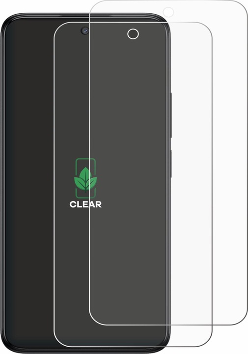 Produktbild ScreenLeaf Schutzfolie nachhaltiger Displayschutz Display Schutz Folie Klar Transparent (2 Stück, Xiaomi Redmi K60E 5G)