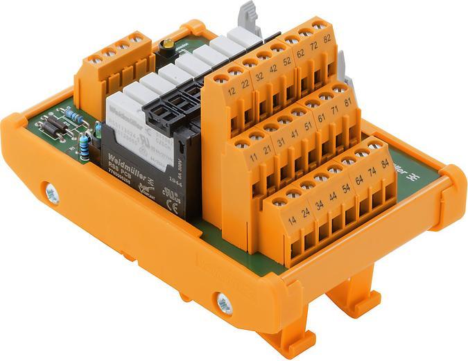 Actual product image Weidmüller Transfer module 20p 250V 24A screw 1456550000