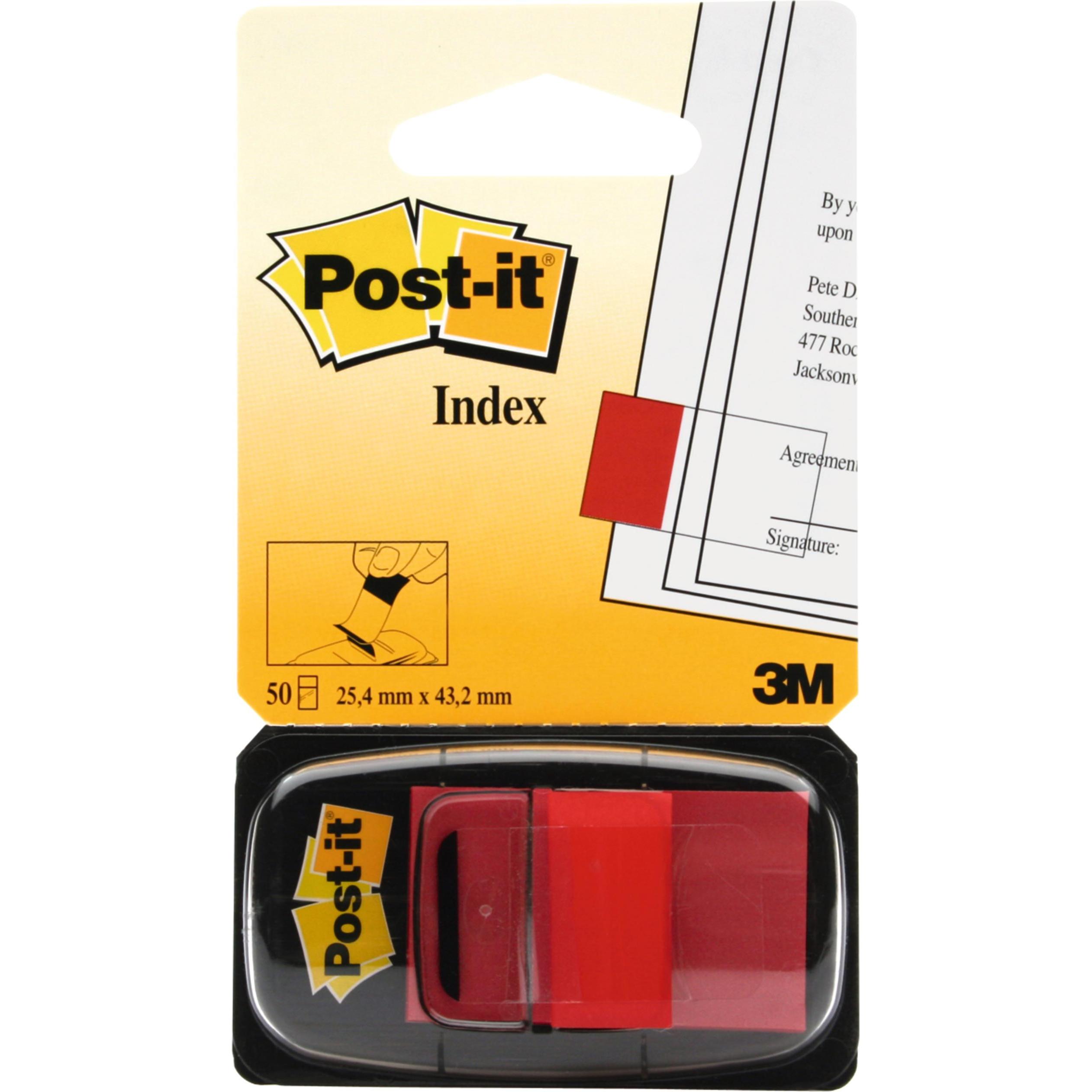 Post-it, Haftnotiz, Index (25 x 43 mm)
