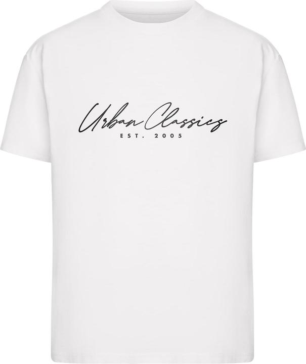 Produktbild Urban Classics Ladies Script Logo Loose Tee white M (M)
