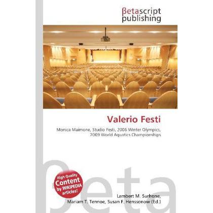 Thumbnail - Valerio Festi, Fachbücher von Lambert M. Surhone, Miriam T. Timpledon, Susan F. Marseken