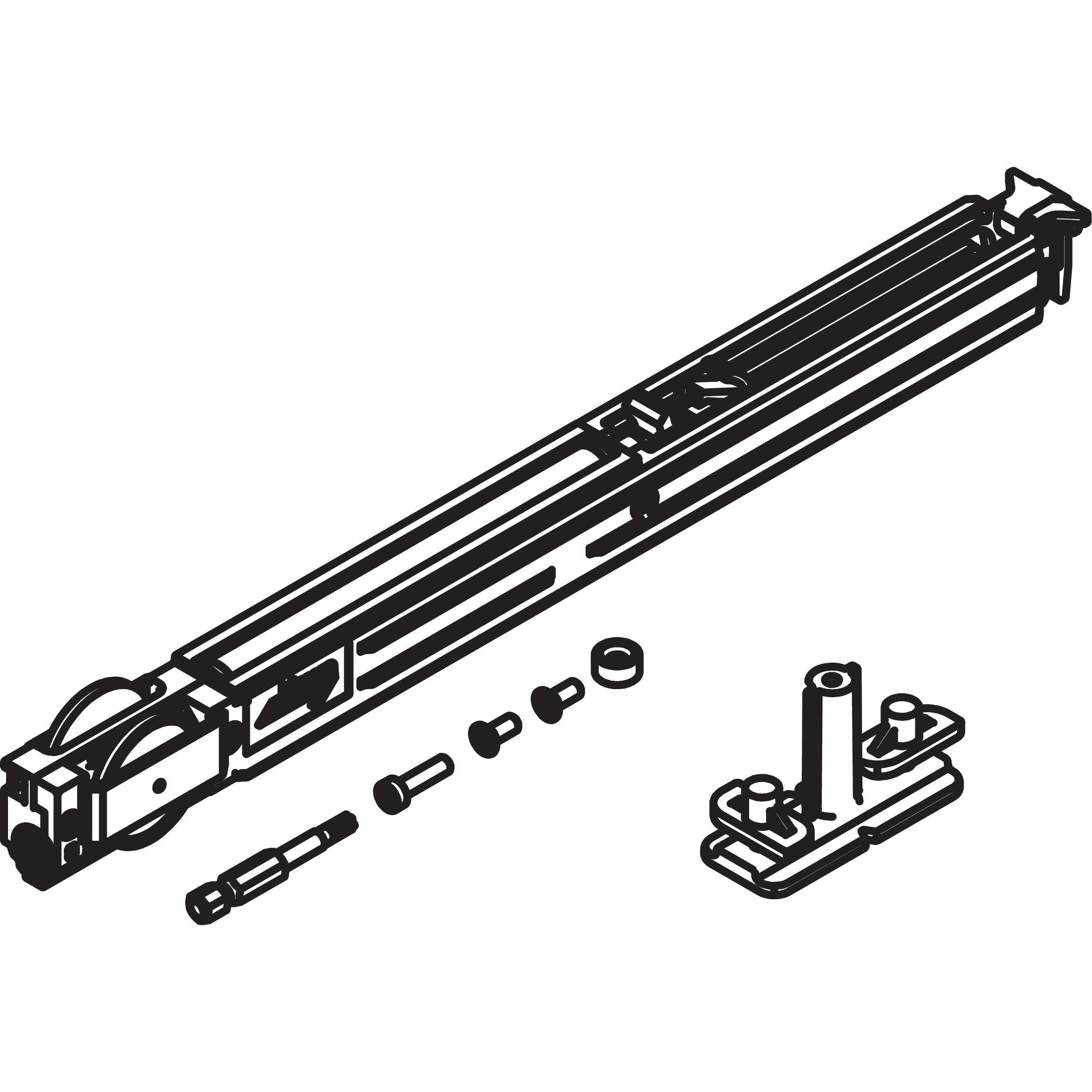 Thumbnail - HAWA, Schubladenauszüge, Dämpfeinzug SoftMove 80