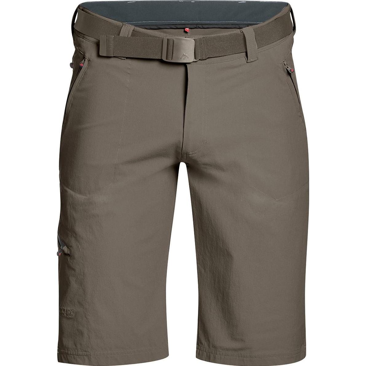 Maier Sports, Herren, Outdoorhose, Nil Bermuda Shorts (M, 50 E), Braun, 50 E, M