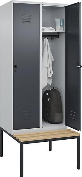 Actual product image C+P Locker Classic PLUS bench seat (80 cm, 212 cm)