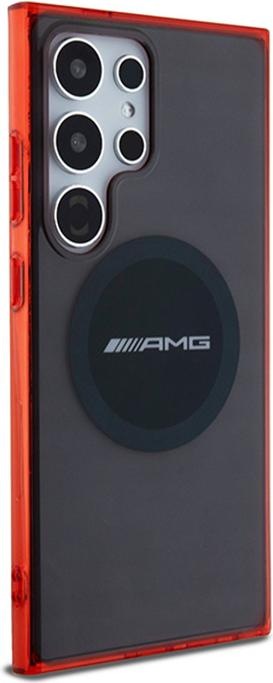 Produktbild Mercedes AMG AMHMS24L23HBCK S24 Ultra S928 czarny/black hardcase Transparent Bicolor MagSafe (Samsung Galaxy S24 Ultra)