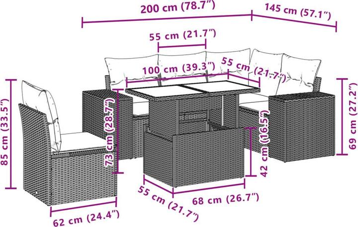 Produktbild vidaXL Anaïs