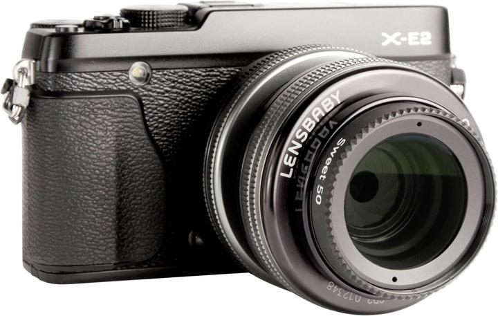 Actual product image Lensbaby Composer Pro II incl. Sweet 50 Optics Fuji X-Mount (Fujifilm X, APS-C / DX, full size)