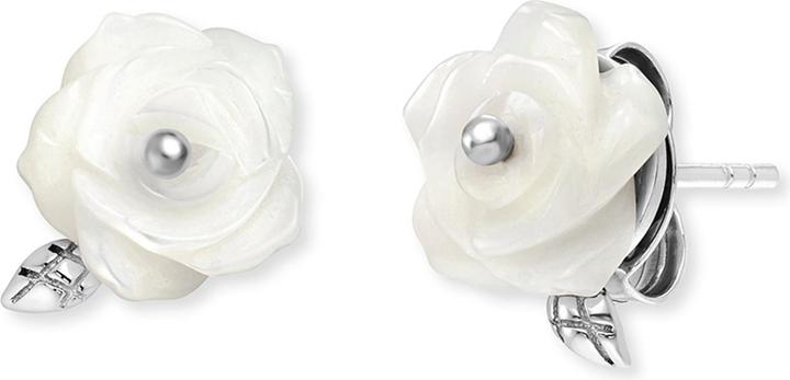 Engelsrufer Orecchini A Farfallina Con Cuore E Ali D'angelo In Argento 925 - Gioielli Simbolici Per Donna