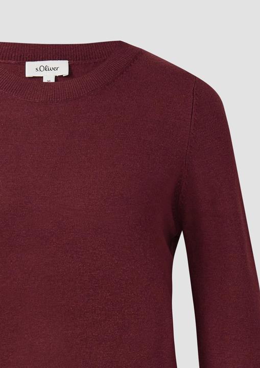 Produktbild s.Oliver Strickpullover Strickpullover aus Viskosemix (38)