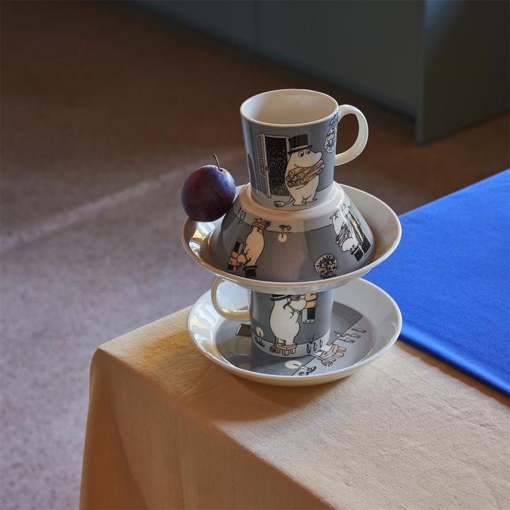 Produktbild Iittala Moomin puodelis 0,3L Moominpappa grey (300 ml)