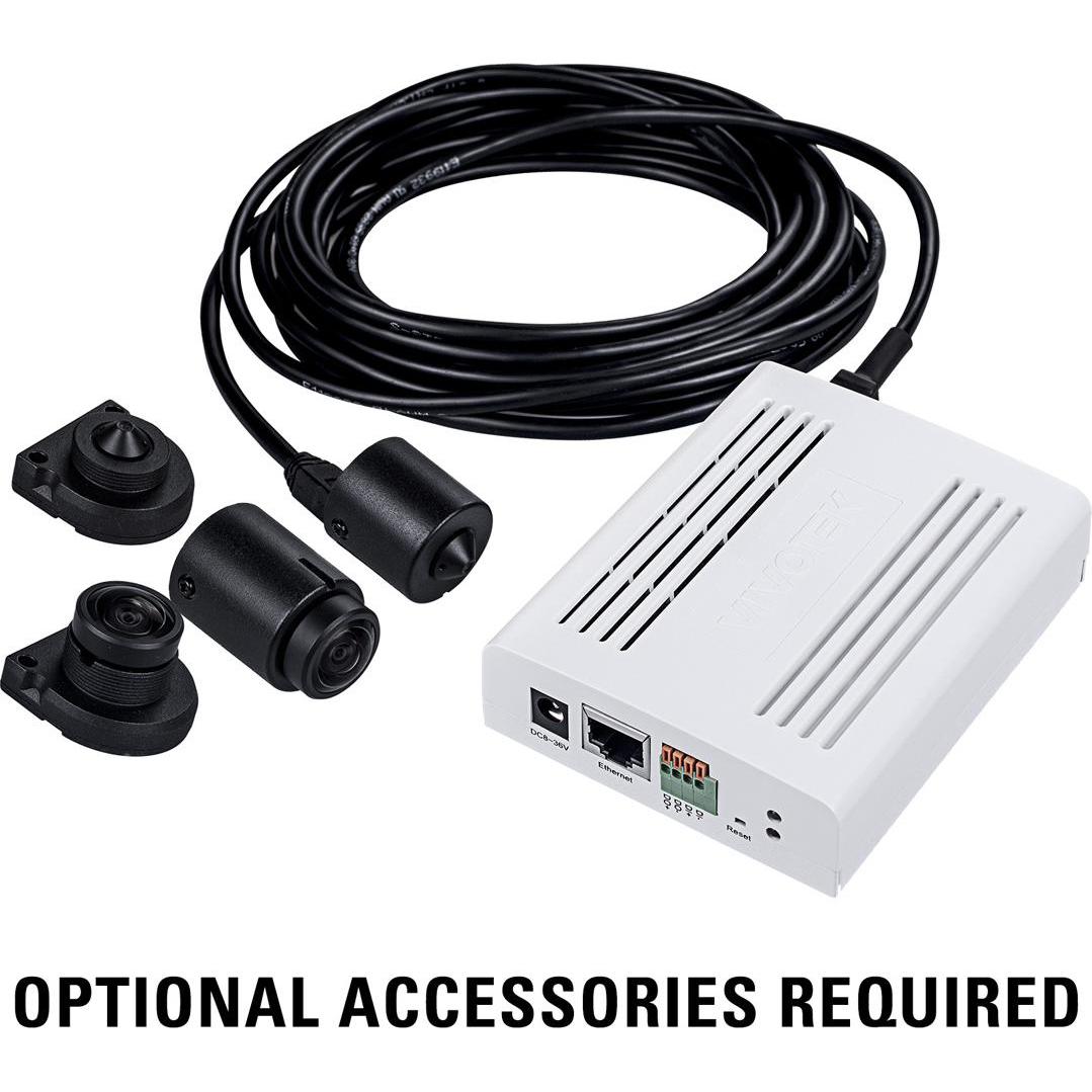 Vivotek V-SERIE CU9183-H (5M Kabel), Netzwerkkamera, Schwarz