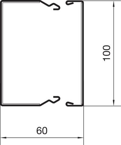 Actual product image Hager Fire protection duct (200 cm)