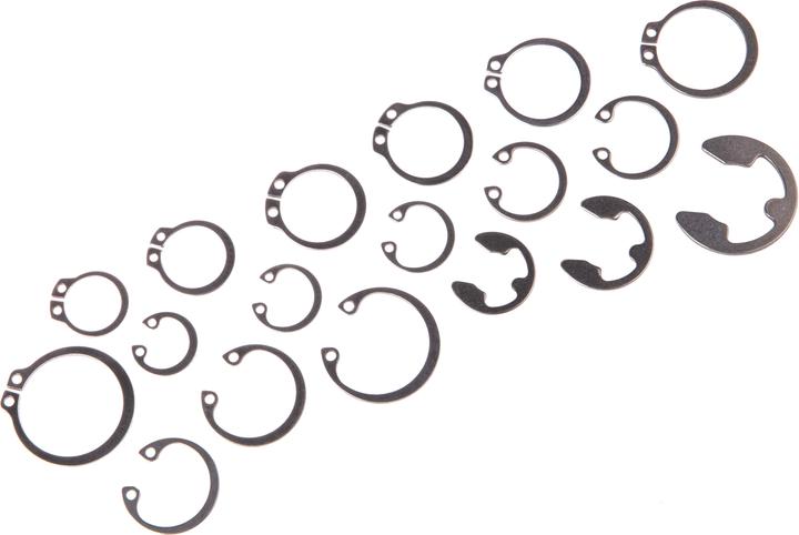 Actual product image RS PRO 450 piece stainless steel circlip kit
