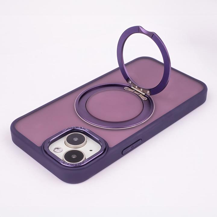 Actual product image OEM Mag Ring Rotating case for iPhone 11 purple (Apple iPhone 11)