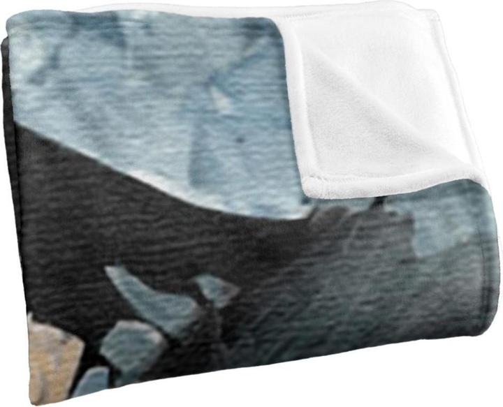 Actual product image Batman Silky Profile Soft Touch Blanket (152 x 127 cm)