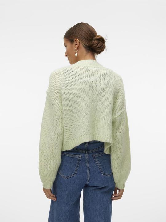 Produktbild Vero Moda V-Ausschnitt Ballonärmel Strickjacke Strickjacke (M)