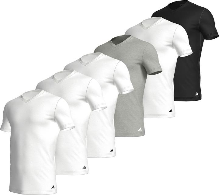 Immagine prodotto adidas Confezione da 6 canottiere / maglietta a maniche corte Active Core Cotton (XXL)