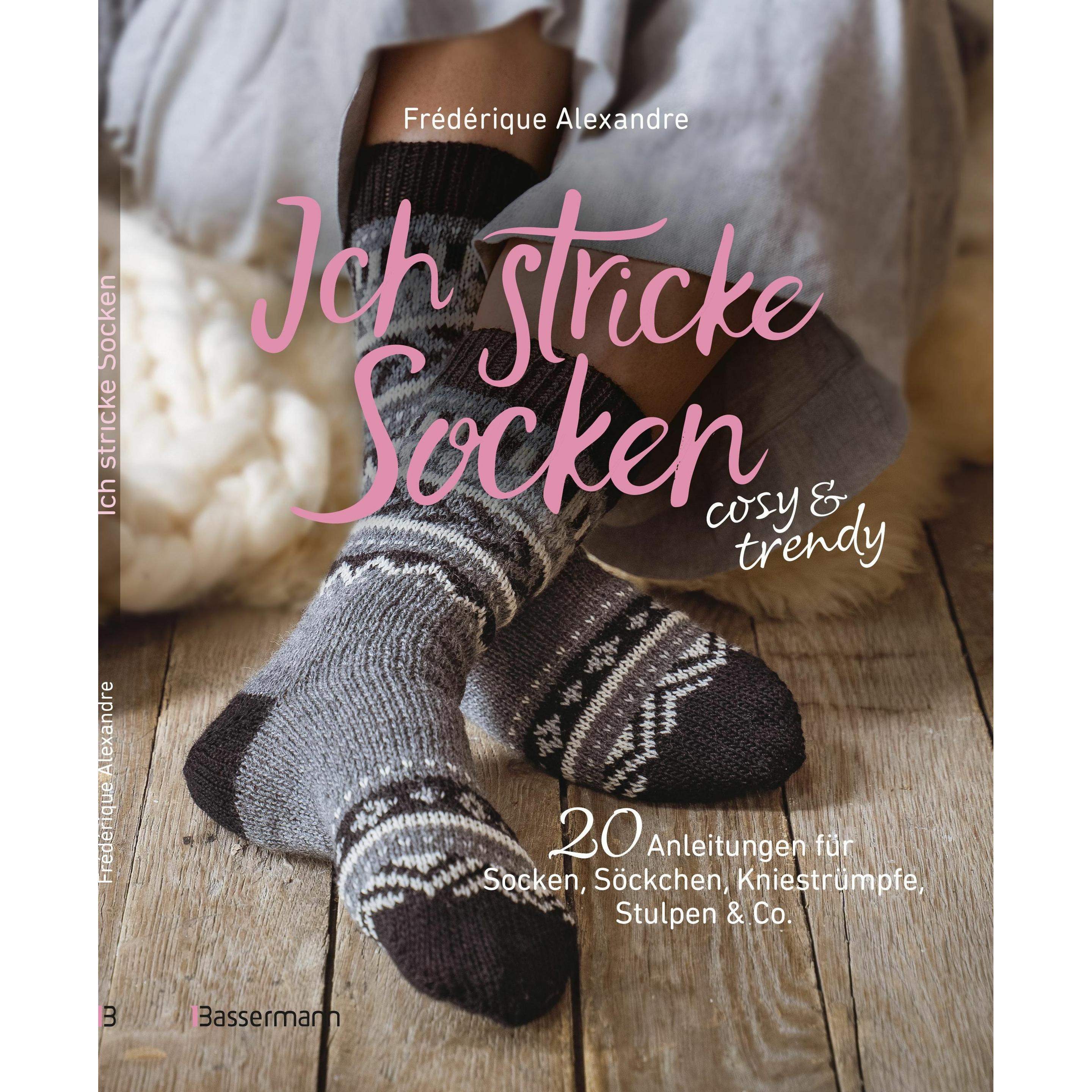 Bassermann, Damen, Socken, Ich stricke Socken - cosy & trendy, Mehrfarbig, (35 - 42)