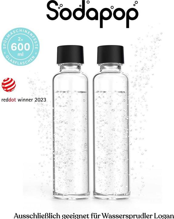 Produktbild Sodapop Logan Glasflaschen Set