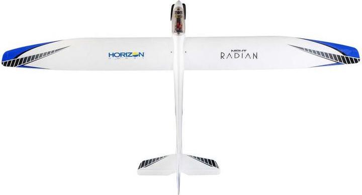 Actual product image E-Flite Night Radian 2000mm electric motor glider model PNP (Glider)