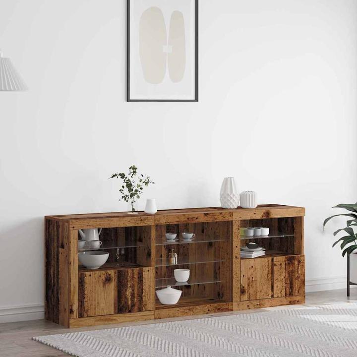 Actual product image vidaXL Modernes Sideboard (181.50 x 37 x 67 cm)