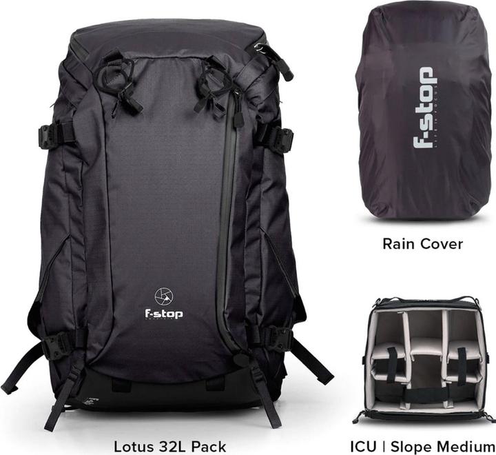 Produktbild F-Stop Lotus Essentials Bundle Anthracite (Black) (17.50 l)
