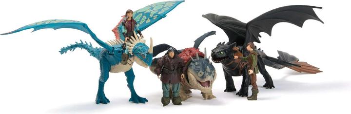 Actual product image Spin Master Dragons - Movie Viking & Dragon - Toothless & Hiccup