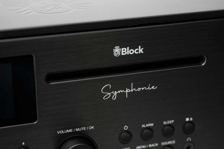 Actual product image Block Internet radio Symphonieanthracite (DAB+, FM, Web radio, Bluetooth, Wi-Fi)