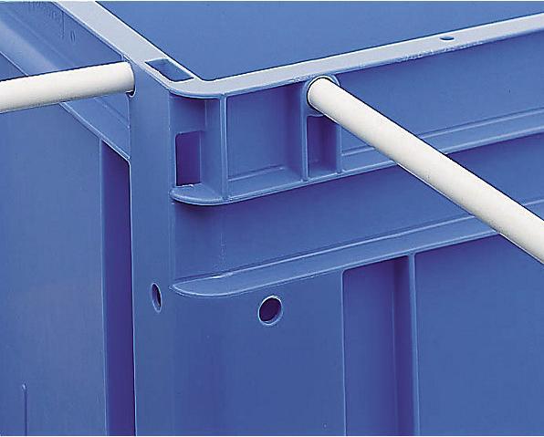 Actual product image kaiserkraft Euronorm stacking containers