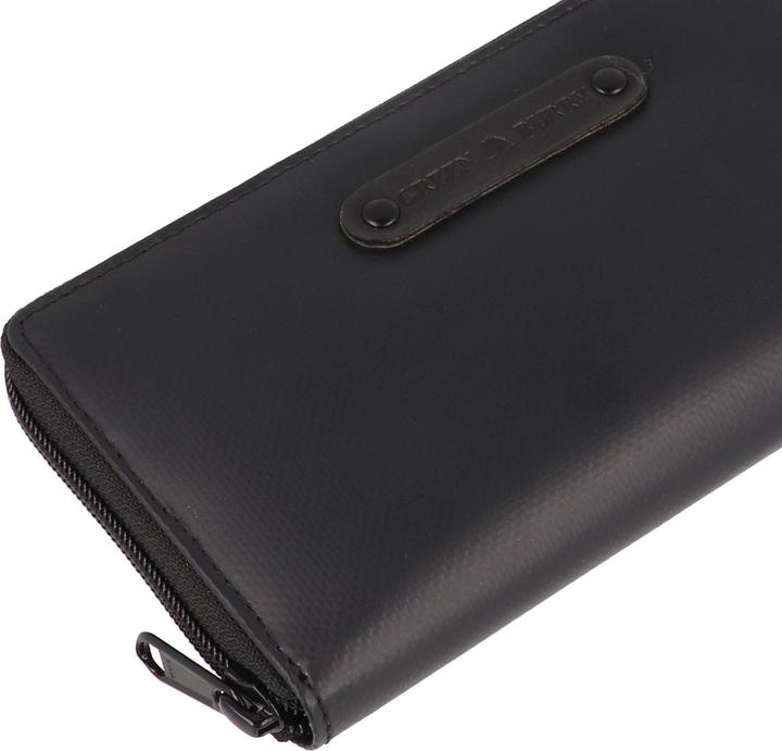 Actual product image Greenburry Upcycled Tarpaulin Wallet 19 cm