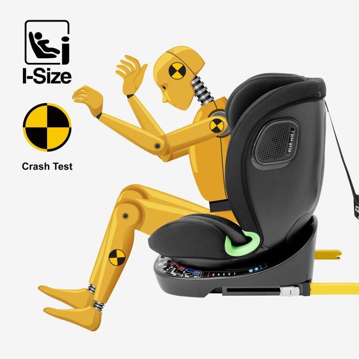 Productafbeelding Tulano Autositz Loom 35 Schwarz (Kinderzitje, ECE R129/i-Size standaard)